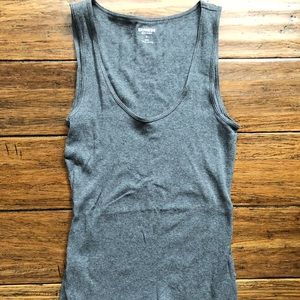 Express scoop neck tank top